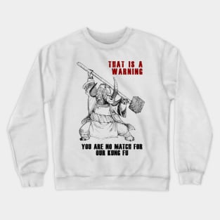 Master Thundering Rhino Crewneck Sweatshirt